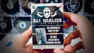 10-11 Panini All Goalies - Box Break