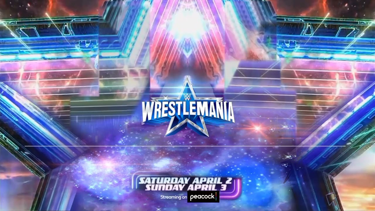 WWE WRESTLEMANIA 38 BACKGROUND TEMPLATE #wwewrestlemania38 - YouTube