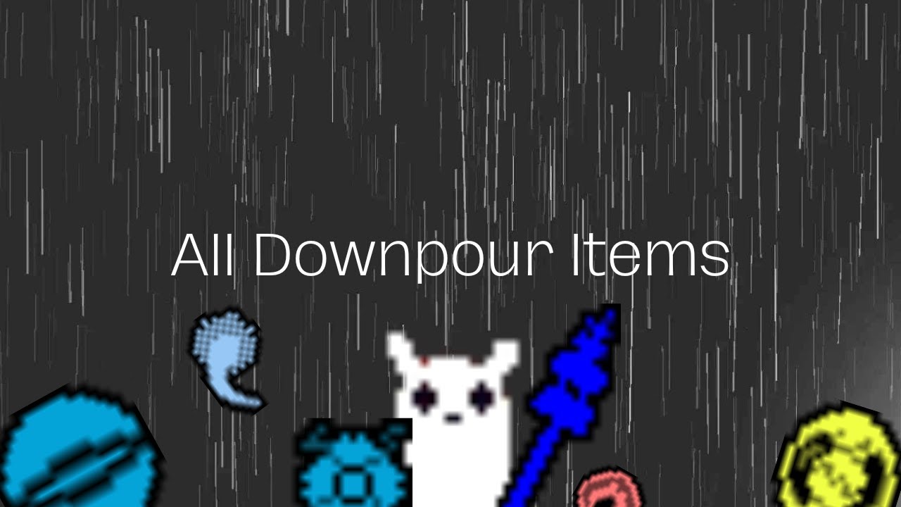 Rain World: Downpour: All New Items Showcase #rainworld #slugcat # ...