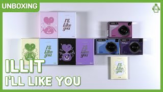 ILLIT 'I'LL LIKE YOU' All Versions #Unboxing (22/10/2024)