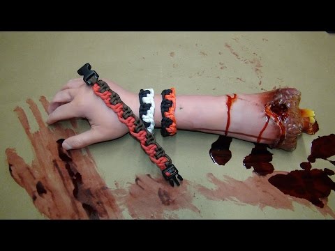 How to make a Zombie Teeth Paracord Bracelet How to make a Zombie Teeth Paracord Bracelet