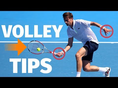 Tennis Volley Technique - How To Volley Like A Pro - YouTube