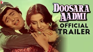 Doosara Aadmi | Official Trailer | Rishi Kapoor, Neetu, Rakhee | Ramesh Talwar | Old Movie Trailer