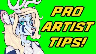 Tips and Tricks from a PRO ARTIST- Art QNA! [Art Block #47]