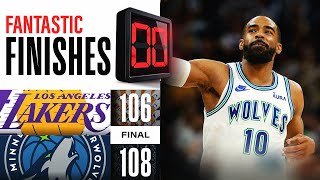 Final 3:44 CLOSE ENDING Lakers vs Timberwolves 👀 | December 30, 2023