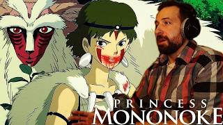 *PRINCESS MONONOKE* Movie Reaction | Normie Watches Studio Ghibli Classic For The First Time!