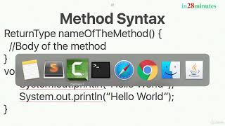 Step 01 Your First Java Method Hello World Twice and Exercise Statements