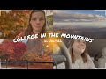 college in the mountains │ a college week in my life at appalachian state university