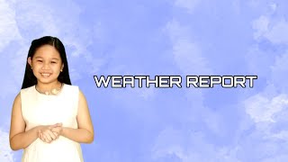 Weather Forecast Philippines Today | weather forecast sample | kids weather report #easy #simple