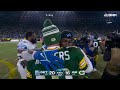Lions win after GUTSY 4th down conversion & Aaron Rodgers takes a slow walk off the field