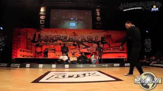 Bruce Allmighty vs Differ // .BBoy World // BREAKING 1on1 SEMI-FINAL | UNBREAKABLE 2014