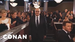 Jeffrey Tambor's Golden Globes Walk | CONAN on TBS