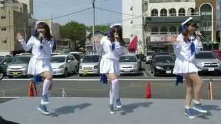 神流川流域ご当地アイドル knit 2015.4.12 ツナガリズム祭り 4-4「ちゃりんこ」