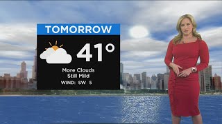 Chicago First Alert Weather: Mild temperatures continue Monday