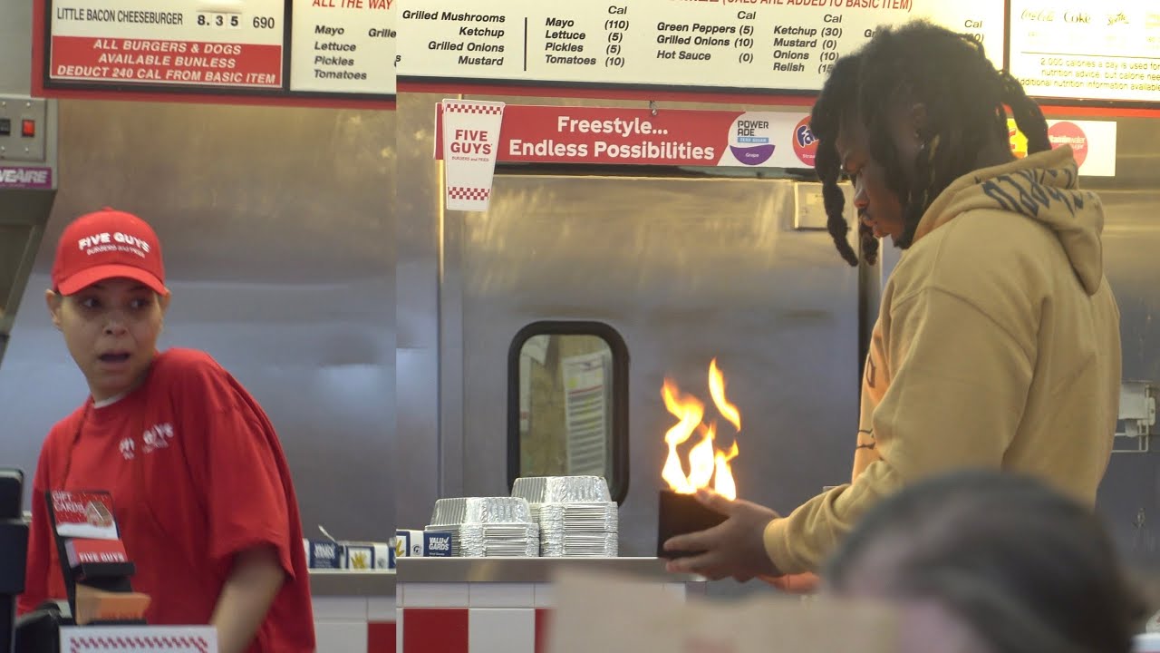 Fire Wallet Prank Youtube