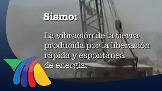 ¿Qué es un sismo? | Noticias