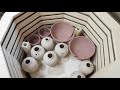 Pottery Production :: Kiln Loading for Glaze Fire