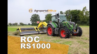 Agritechnica: NOVÝ pásový shrnovač ROC RS1000