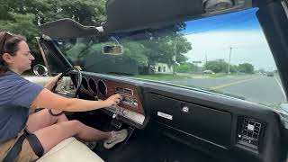 1968 Oldsmobile 98 Convertible Driving Video