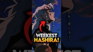 Does Tengen Rank as Weak Hashira? Demon Slayer Explained #demonslayer #shorts