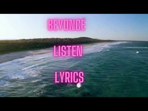 Beyoncé - Listen(Lyrics) - YouTube