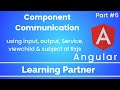 Angular Tutorials | Component Communication angular