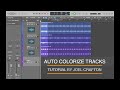 Logic Pro 10  - Colorize Tracks Don't Wait a must see video