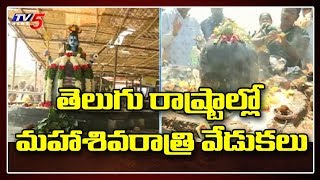 Mahashivratri 2020 Celebrations Across Telugu States | TV5 News