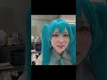 cosplay makeup vocaloid hatsunemiku anime shorts