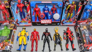 AVENGERS TOYS/action figures/unboxing/cheap price/spiderman,ironman,hulk,thor/toys #010