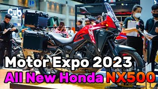 Take a look at the All New Honda NX500 2024 | at Motor Expo 2023