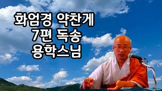 화엄경 약찬게 7편 독송 용학스님