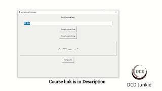 How to make Morse Code Translator in Python with Tkinter