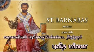 கிறிஸ்தவம் உலகெங்கும் பரவ விதையான திருத்தூதர் புனித பர்னபா/Saint Barnabas Martyr/Apostle/Punithargal