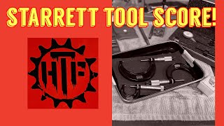 Starrett tool find and unboxing