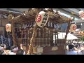 平成29年　小田原市城山＜居神神社＞八つ棟神輿＝激走・廻し（国道一号線）