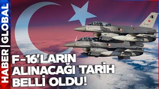 Türkiye'nin ABD'den F-16'ları Alacağı Tarih Belli Oldu!