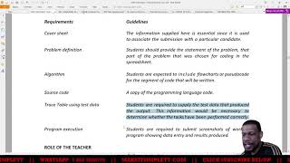 CSEC SBA Documentation