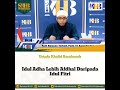 Idul adha lebih Afdhal daripada idul Fitri, Ustadz Khalid Basalamah