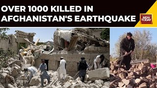 Afghanistan Earthquake Updates:Powerful Quakes Kill Thousands & Flatten Villages In West Afghanistan
