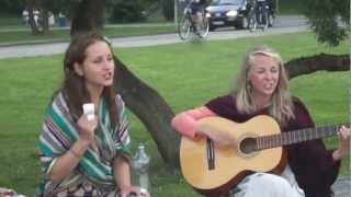 STREET MUSIC, Nida, Jovita Vaicekauskaitė and Danguolė Petrikaitė