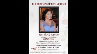 Service des Funérailles de  Soeur Ruysbeth Sanon •  Lundi 20 Decembre 2021• VISION D'ESPOIR TV