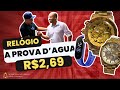 Relógios de R$ 2,69 A Prova D Agua DROPSHIPPING SEM Taxação e ATACADO SEM mínimo de compra (LOUCURA)