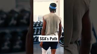 Hunger for the process 😤 SGA’s Path Out Now | OKC Thunder #okcthunder #nba #shorts #shai