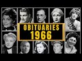 Famous Hollywood Celebrities We've Lost in 1966 - Obituary in 1966 - Ep1