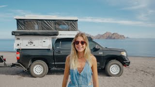 Solo Female Truck Camper Tour in Baja, Mexico