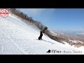 【ゲレンデを遊びつくす】楽しいだけのスノボ動画【サッポロテイネ sapporo teinehokkaido japan】レイトライダー田中隆太の地形の遊び方　カメラはスノボー先生　春のスノーボード