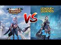 Mobile Legends Vs League of Legends Wild Rift