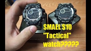 SMAEL 8010 Tactical Watch: $10 bargain of the century or JUNK?