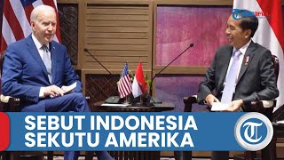 Unggah Video Rangkul Jokowi, Joe Biden Sebut Indonesia adalah Sekutu Amerika Serikat